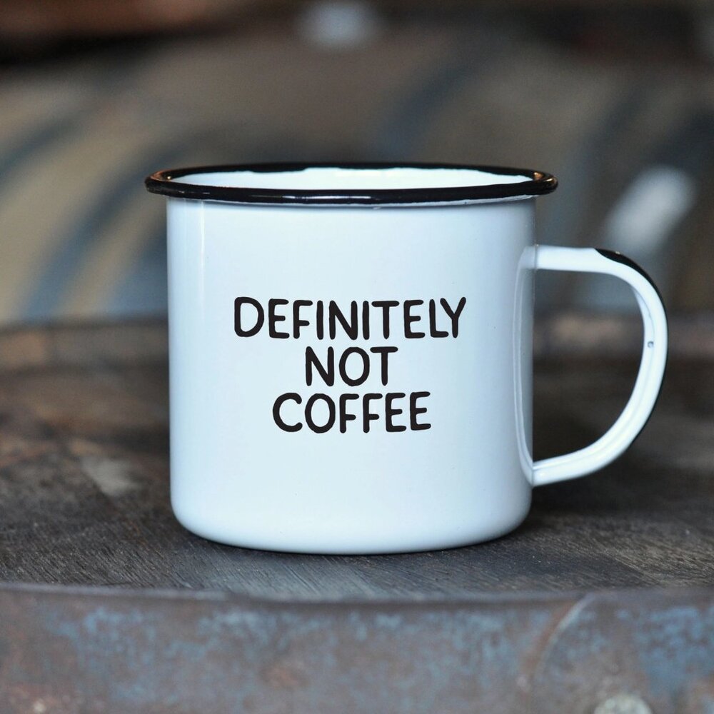 Fun Enamel Mug